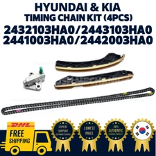 GENUINE OEM Hyundai Kia Timing Chain Kit Tensioner Arm Guide Elantra Ioniq Niro