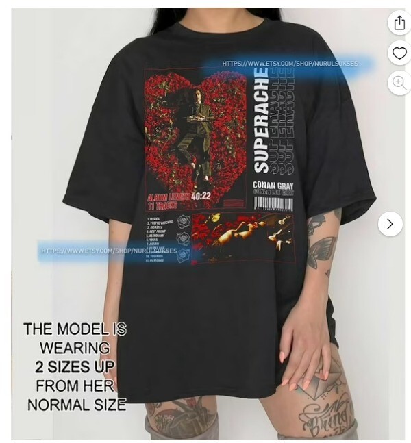 Conan Gray Superache Promo Poster Tee T-Shirt