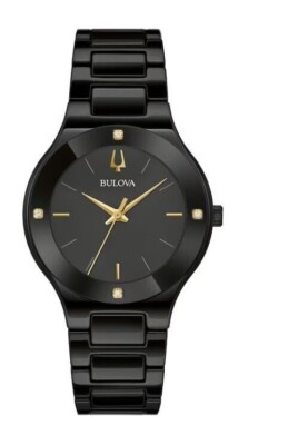 Bulova 98R293 Modern Millennia Diamond Black Mother-of-pearl