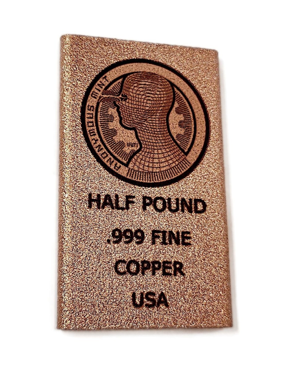1/2 Pound Copper Bar - Bitcoin Guardian | eBay