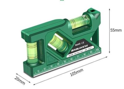 Mini Magnetic Small Bubble Level Spirit Level Leveling Square Quality Levelling