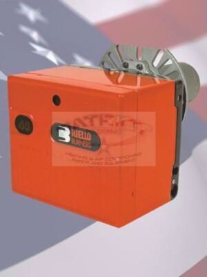 RIELLO C8554115 R40 GAS400 NATURAL GAS BURNER WITH SHORT TUBE