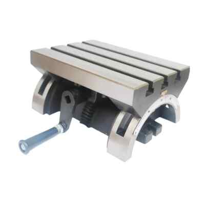 7-inch/10-inch/12-inch Tilt Table Adjustable Angle Table Milling Machine Table