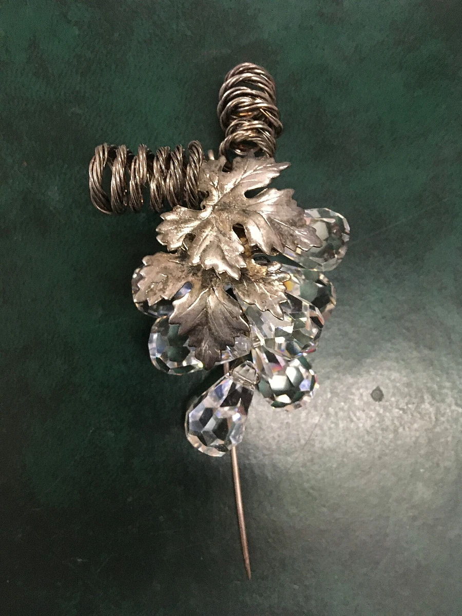 Spilla A Forma Di Scarabeo Con Cristalli Smaltati E Oro - Gioiello Elegante In Confezione Regalo