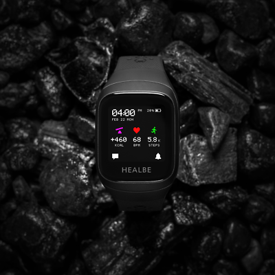 HEALBE GoBe3 Smart Band - Braccialetto Smart Che Traccia Calorie, Idratazione E Battito Cardiaco
