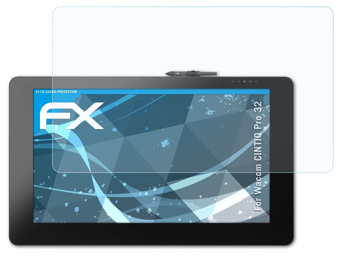 ATFOLIX 2X FILM Protection d'écran pour Alldocube Freer X9 mat&antichoc