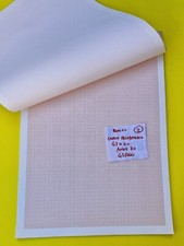 MILLIMETER ALBUM PAPER WITH 45 SHEETS 42 X 60 YEARS 70 VINTAGE STOCK OFFER 2 