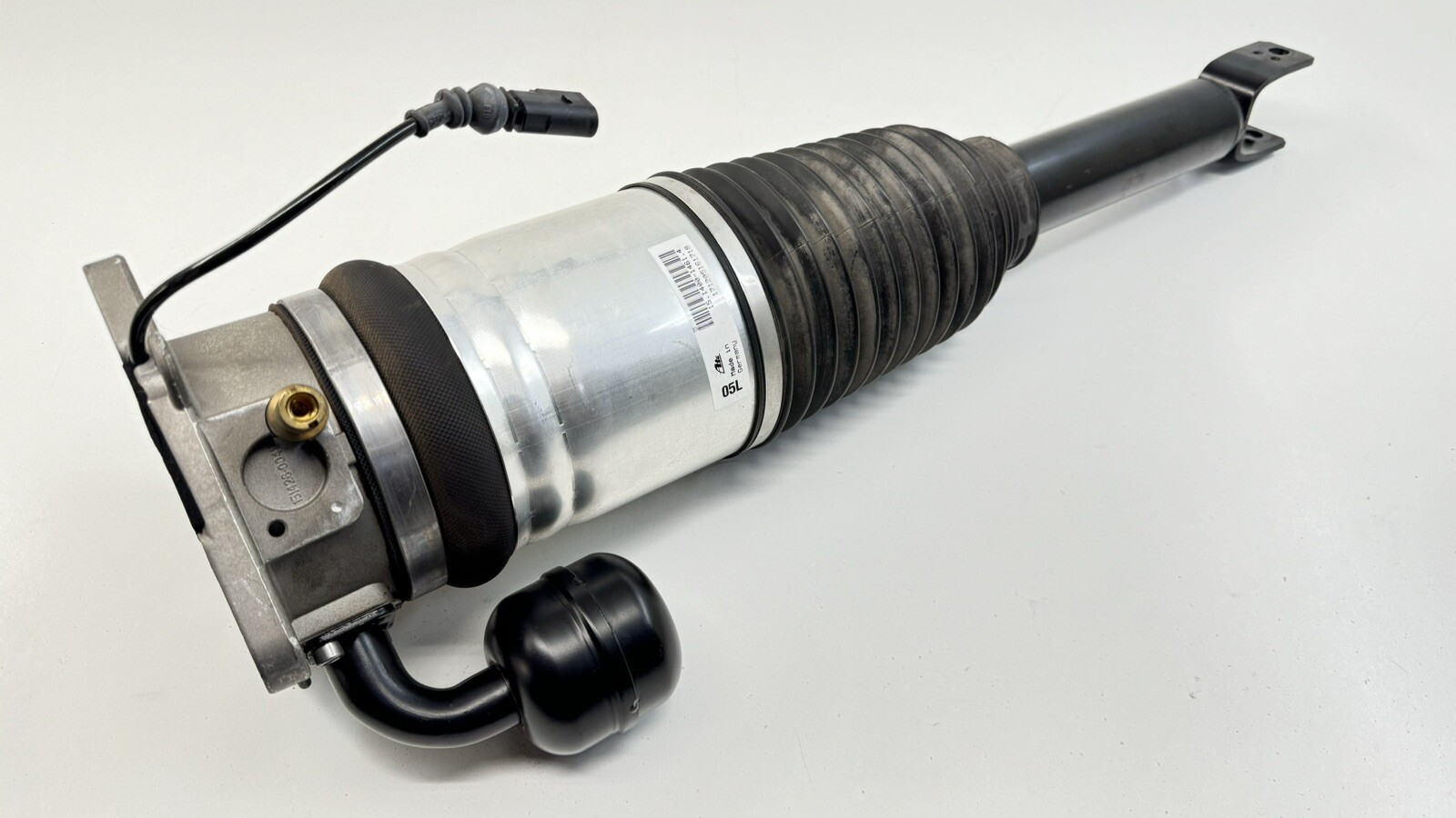 13-18 BENTLEY FLYING SPUR DRIVER LEFT REAR AIR SHOCK ABSORBER SUSPENSION OEM