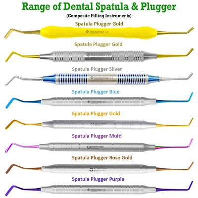 Dental Restaurador Composite, Espátula y Condensador para Laboratorio y Clínica