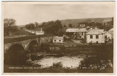TOWN BRIDGE ON TYNE, ALSTON - Cumberland Postkarte