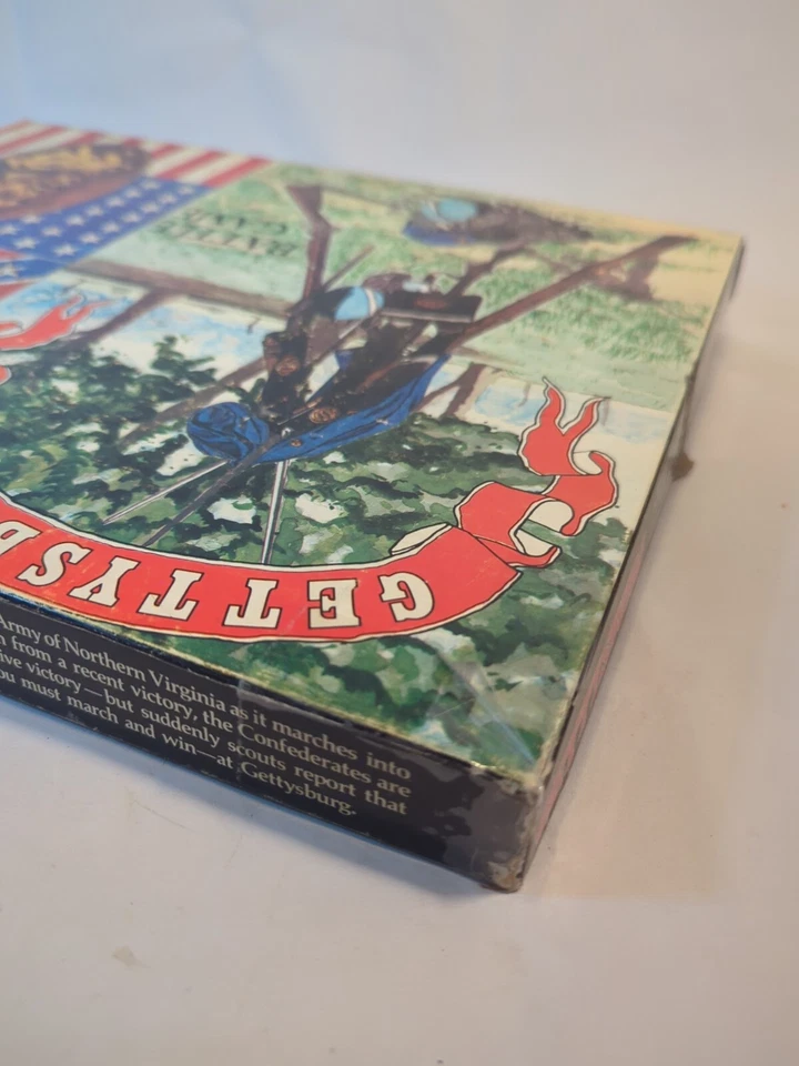Vintage GETTYSBURG BATTLE GAME AVALON HILL 1977 CIVIL WAR #501 - Image 3 of 4