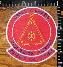 Arnis Lanada Visitacion Kuntao Bothoan Kali System Martial Arts Patch