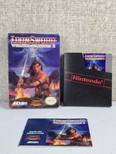 IronSword: Wizards Warriors II Nintendo, NES - Complete CIB Tested
