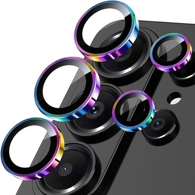 For Samsung Galaxy S26 Ultra/S26 Plus/S26 Metal Rings Camera Lens Protector