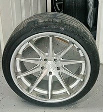 Rohana Wheels Rfc10 19x8.519x10.5 Machine Silver With Chrome Lip 4pcs B2 Rohana Wheels Rfc10 19x8.519x10.5 Machine Silver With Chrome Lip 4pcs B2