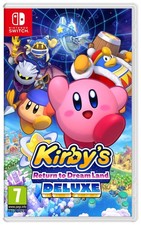 NINTENDO SWITCH KIRBY'S RETURN TO DREAM LAND DELUXE UK PAL *FACTORY SEALED*