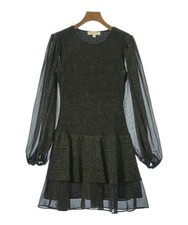 MICHAEL MICHAEL KORS Dresses BlackxKhaki(Leopard Pattern) 2200724331062