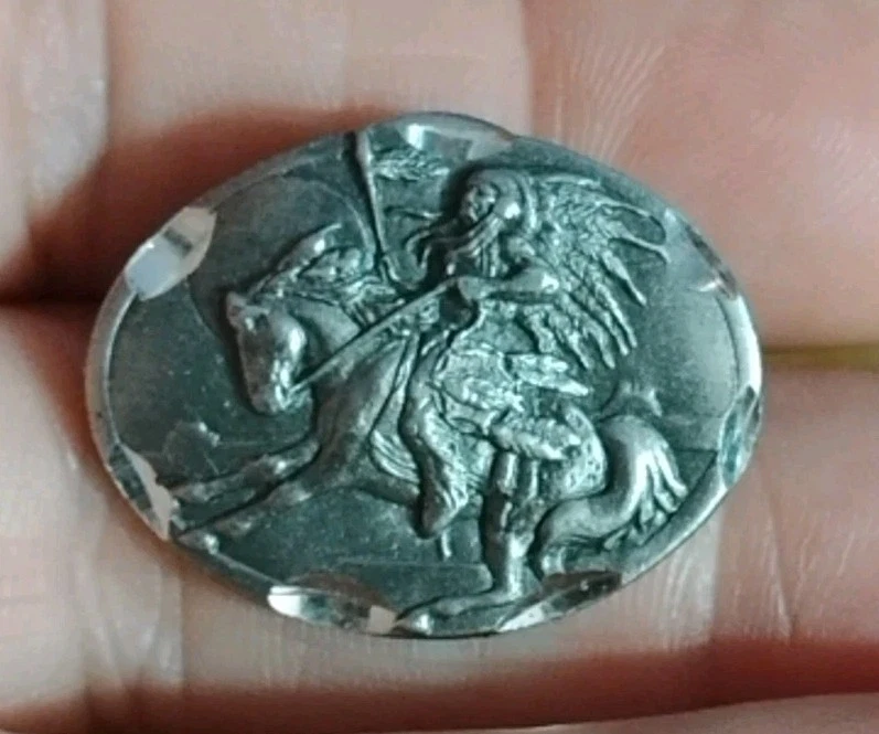 SISKIYOU Belt Company Detallado Nativo Americano a Caballo 1" ¡Pin de Corbata/Solapa! Foto 2 de 4