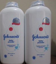 2x Johnson's Baby Powder Original TALC 300g 03/2026