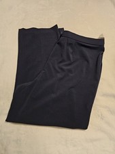 Worthington Women Secret Stretch Waist Color Navy Pants Size 22W New With Tags