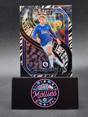 2024-25 Jarrad Branthwaite Everton Zebra SSP Panini Select Premier League