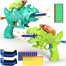 Dinosaur Toy Guns for Toddlers 3 4 5 6 7 8 Years Old, Idea Gift for Boys Birthda