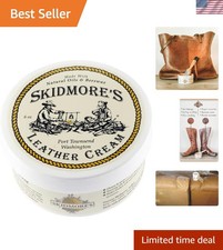 Leather Cream: All-Natural, Non-Toxic Leather Conditioner - Since 1984. Wate...