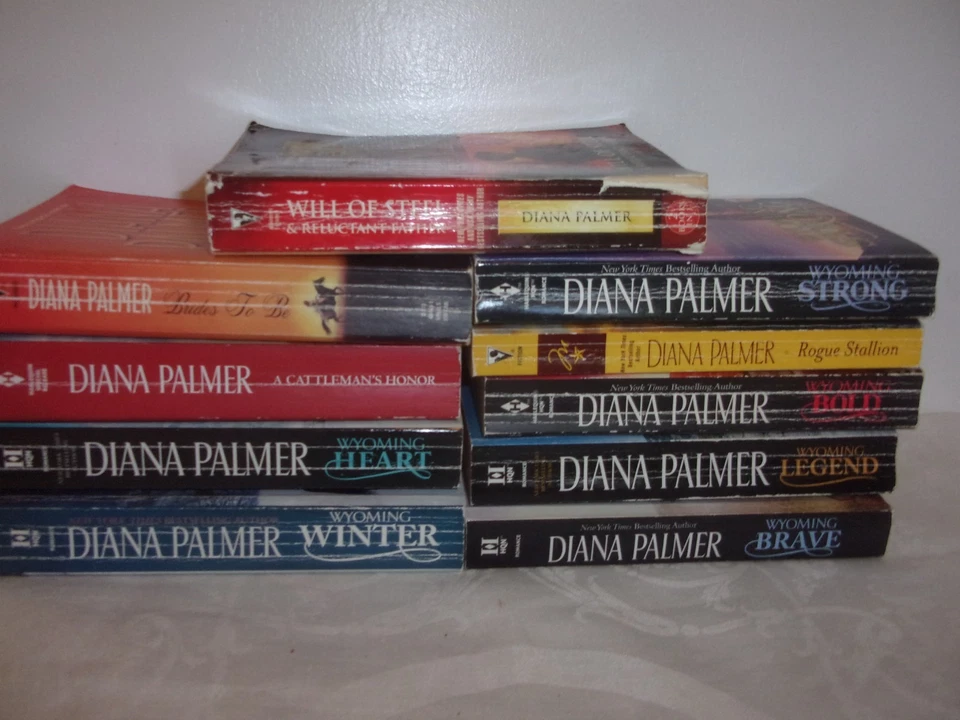 LOT 10 PAPERBACK WESTERN ROMANCE BOOKS DIANA PALMER - Image 2 of 3