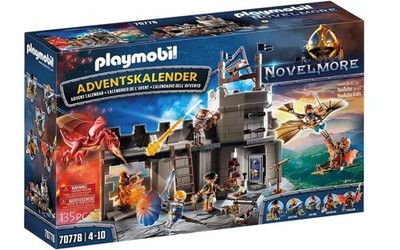 Playmobil Novelmore - Dario's Workshop Advent Calendar Playset (Open Box New)