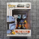 Star Wars - Paz Vizsla #666 - 2023 Vinyl Funko Pop - w/Protector - NEW