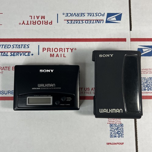 Sony WM-AF605 / BF605 Walkman Radio Lettore Cassette - * COSÌ COM'È / NON TESTATO LEGGI - Foto 2 di 10