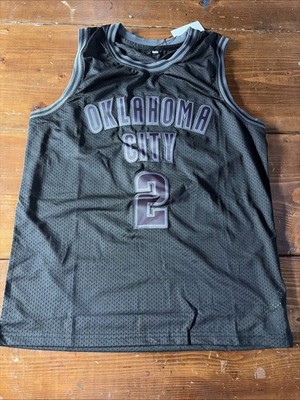 SGA OKC Men s XL Jersey Alexander Thunder NBA Stitched New blacked out 