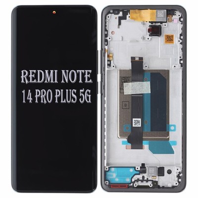 Original Xiaomi Redmi Note 14 Pro+ 5G Display Touchscreen Bildschirm Schwarz