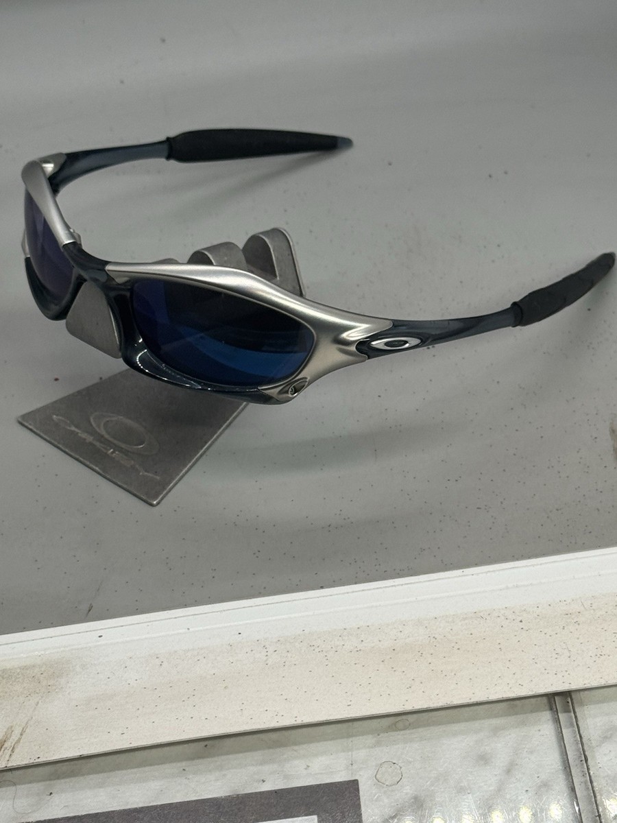 Brand New Oakley Splice Crystal Black /FMJ+ W/Ice Iridium