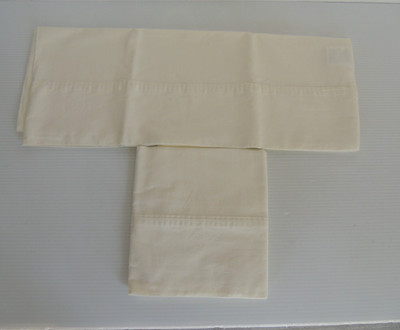 SALT - (standard  Easy Care Pillowcases 200 Thread Count - Light beige-