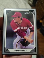 1991 Leaf - Tommy Greene #524
