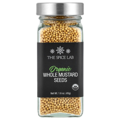 Organic Whole Mustard Seeds, 1.6 oz (45 g)