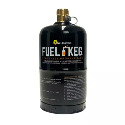 #ad Fuel Keg 16 Oz. Refillable Propane Tank $23.98
