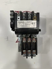 Siemens 14DP32A*81 Size 1 Starter 460V 10 HP 27 Amps 120V Coil