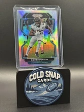 2021 Panini Prizm - CJ Henderson #18 Silver Prizm