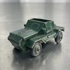 Vintage Dinky Toys 673 Military Army Scout Car Original Diecast Model Play Worn