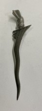 Vtg Royal Selangor Keris Sword Design Pewter 6.75? Letter Opener Bird Handle