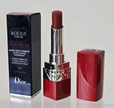 ROUGE DIOR Lippenstift Ultra Rouge Pigmentiert 363 Ultra Süß 3,2g Neu