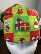 Hello Kitty Christmas Euro Surgical Scrub Cap