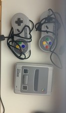 Nintendo SNES Classic Mini Home Console  With 2 Controllers (no box)