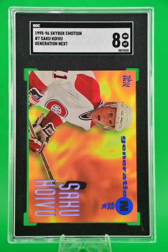 1995 Skybox E-Motion Saku Koivu #7 card
