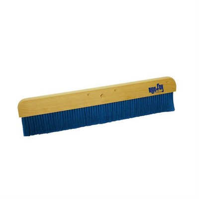 Bon Tool Concrete Finish Brush Blue 48'' Medium Styrene Fiber 3-Row UV Resistant