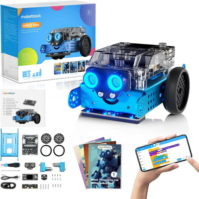 Mbot2 Coding Robot for Kids, Code Learning Support Scratch & Python Programming,