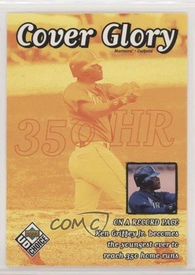 1999 Upper Deck UD Choice Cover Glory Ken Griffey Jr #37 HOF nx2