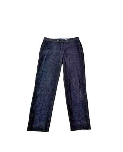 Ermenegildo Zegna Cashco Cashmere & Cotton Pants 35x32 Brown Fine Cords EU 52